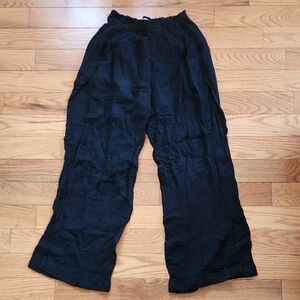 Hollister Black Swim Coverup Pants